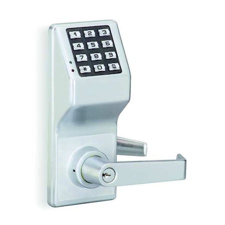 Trilogy Electronic Lock, Satin Chrome, 12 Button DL2700 US26D