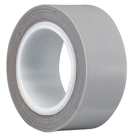 Zoro Select Film Tape, Gray, 5 yd L, 4 in W 15C674
