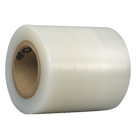 Tapecase Surface Protection Tape, 6 in W x 600 ft L, 2 mil Thick, Transparent, Acrylic Adhesive 15C705