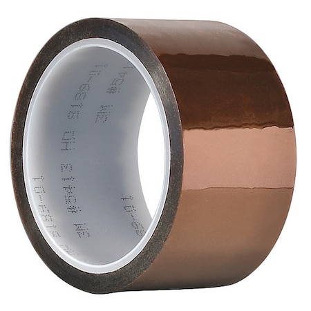 3M Electrical Tape, Amber, 36 yd L, 1/2 in W 5413