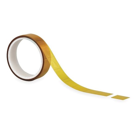 Tapecase Film Tape, Brown, Square, PK64 16U721