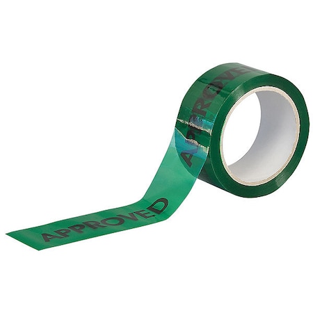 Tapecase Carton Sealing Tape, Green/Black, 2Inx55Yd 15C762
