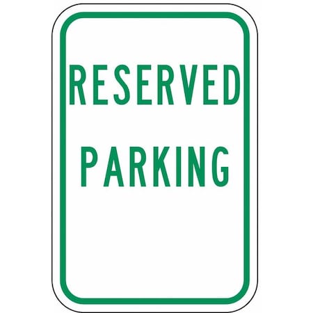 Lyle Reserved Parking Sign, 18" x 12, RP-057-12HA RP-057-12HA