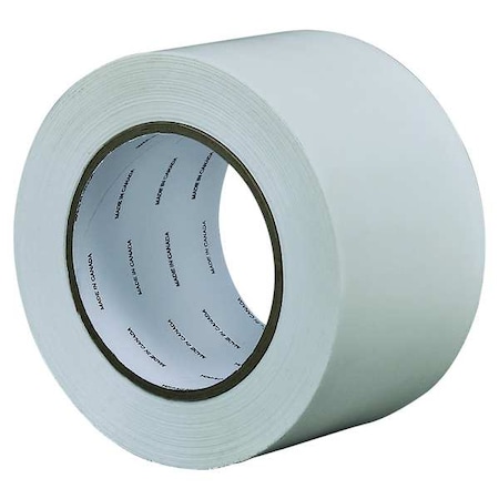 Tapecase Film Tape, White, 36 yd L, 1 in W 15C774