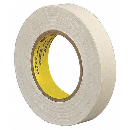 3M Cloth Tape, 1 In x 36 yd., White 380
