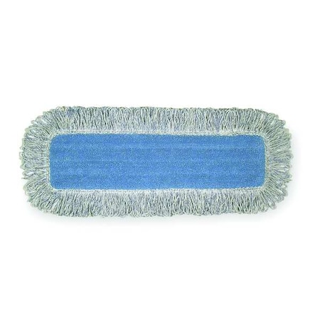 Rubbermaid Commercial 18 in Quick Change Mop Pad, Blue, No Handle FGQ41600BL00