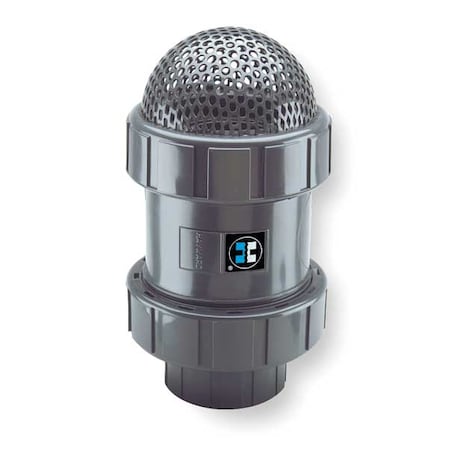 Hayward Flow Control Air Release Valve, 3/4", PVC/FPM, PP Ball, S/T AR10075ST
