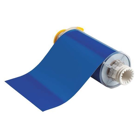 Brady Label Tape Cartridge, Blue, Labels/Roll: Continuous 13656