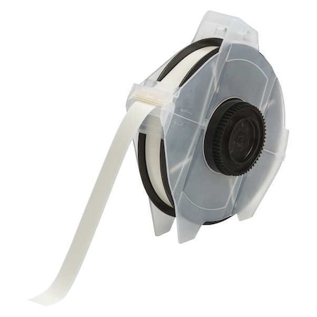 Brady Label Tape Cartridge, Clear, Labels/Roll: Continuous 113108