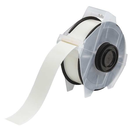 Brady Label Tape Cartridge, Clear, Labels/Roll: Continuous 113107