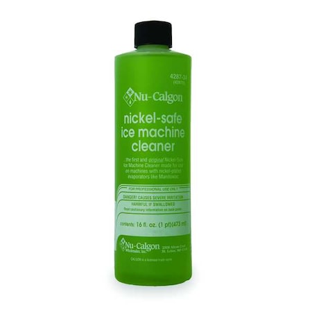 NU-CALGON Ice Machine Cleaner, 16 fl. oz., Green 4287-34