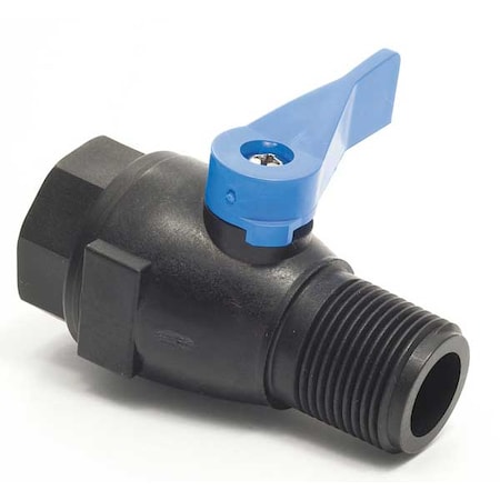 PVC Ball Valve Inline 3/4"