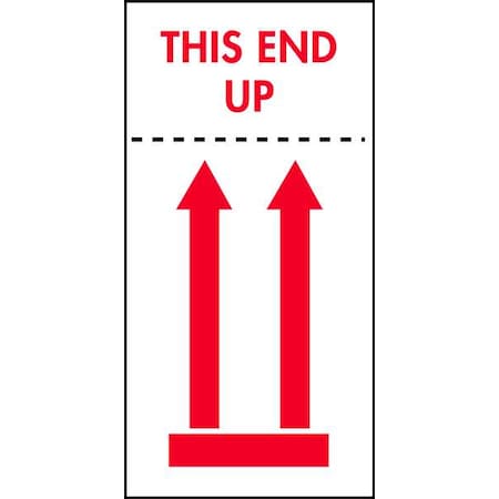 Tapecase Shipping Labels, 4 In. W, 8 In. H, PK500 16U861