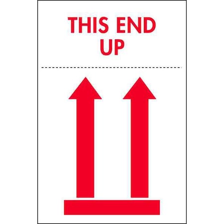 Tapecase Shipping Labels, 2 In. W, 3 In. H, PK500 16U862