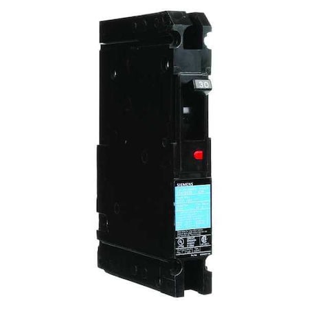Siemens Molded Case Circuit Breaker, ED4 Series, 30A, 1 Pole, 120/277V AC, 22kA at 277V AC ED41B030