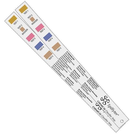Spilfyter Chemical Classifier Strips, PK50 570050