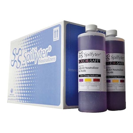 Spilfyter Acid Neutralizer, 31 lb, Purple, PK12 410001