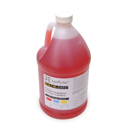 Spilfyter Base Neutralizer, 38 lb, Red, PK4 430004