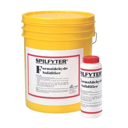 Spilfyter Formaldehyde Solidifier, 23 lb, White, PK10 480001