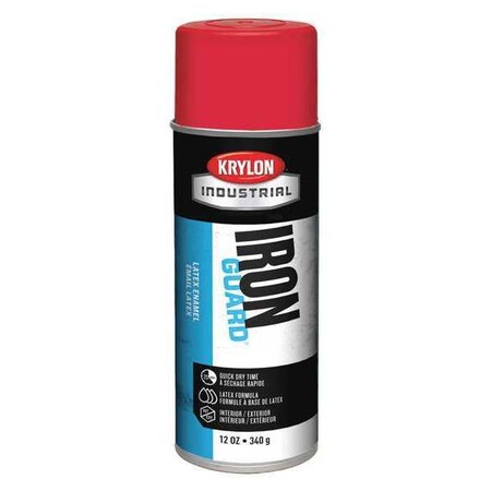 Krylon Industrial Spray Paint, Cherry Red, High Gloss, 12 oz. K07901000