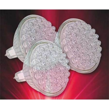 Dayton LED Light Set, Red, 120V 3CPW3