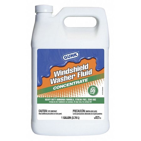 Gunk 1 gal Windshield Washer Plastic Bottle WWCZ-1G