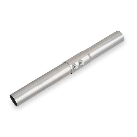 Allied Tube & Conduit EMT Metallic Conduit, 2-1/2 in Trade Size, 10 ft, Steel, Galvanized, Gray 848533