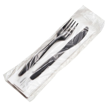 Zoro Select Silverware Bag, 10"L x 3-1/4"W, PK2000 3CTZ6