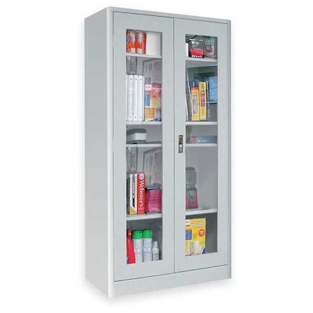 Atlantic Metal Er4v361872 05 609 99 Radius Edge Storage Cabinet Clearview Zoro Com