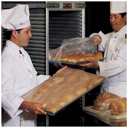 Zoro Select Rack Cover, LDPE, 72 x 31 In., PK100 3CUA6