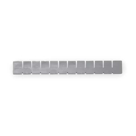 Metro Short Drawer Tote Divider, 1-7/8"H, Gry MBA164