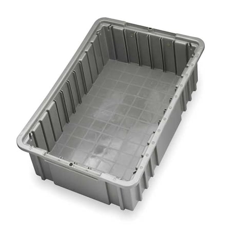 Metro Drawer Tote, 6"H x 16-1/2"W, Gray MBA165