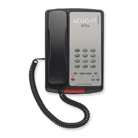 Cetis Hospitality Speakerphone, Black Aegis-PS-08 (BK)