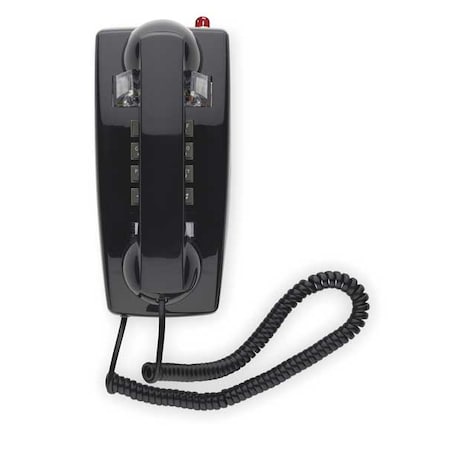 Cetis Standard Wall Phone, Black 2554W MW (BK)