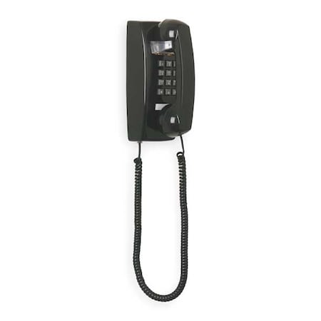 Cetis Standard Wall Phone, Black 2554W NOMW (BK)