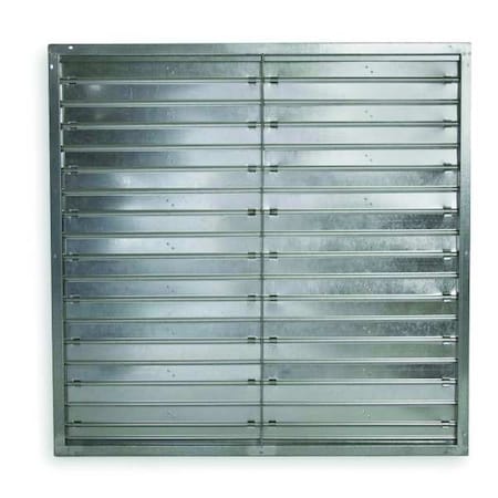 Dayton Mtrzd Damper, For Fan Dia. 60", 24-240V 3C733