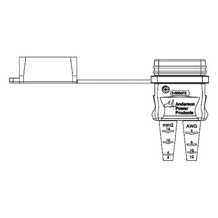 Anderson Power Products Environmental Boot, For SB 50, TPE 3-6054P2
