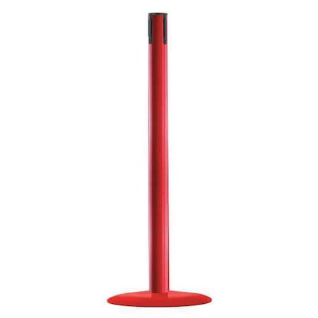Tensabarrier Receiver Post, 38 In H, Red 875-21-RCV