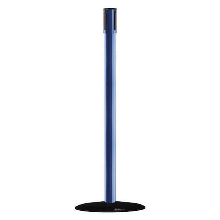Tensabarrier Receiver Post, 38 In H, Blue 890B-33-23-23-RCV