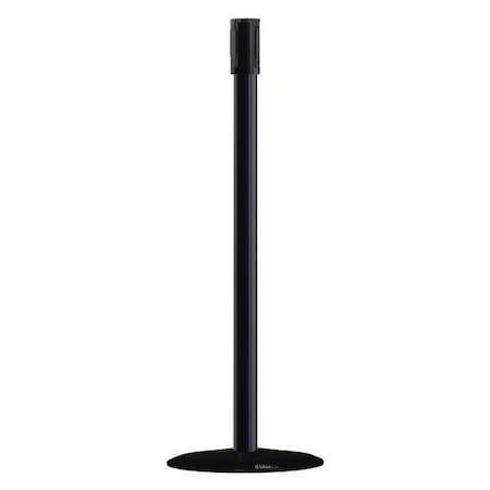 Tensabarrier Receiver Post, 38 In H, Black 890B-33-33-33-RCV
