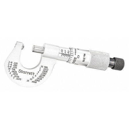 Starrett Micrometer Outside 576XR