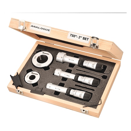 Starrett Micrometer Set Inside S78XTFZ
