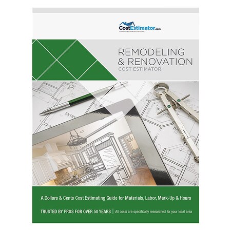 Hometech Cost Estimating Book, HomeTech Remodeling and Renovation Cost Estimator, English, Paperback ID 02 RR