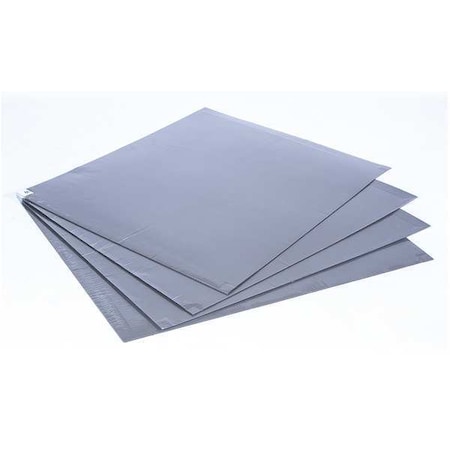 Crown Matting Technologies Tacky Mat Replacement Pads, Polyethylene Film, 24 in W x 30 in L, Gray, 4 PK WC RPLPAD