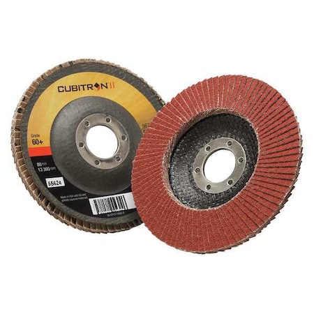 3M Cubitron Flap Disc, T29, 4-1/2in. x 7/8in., 60 7000148188