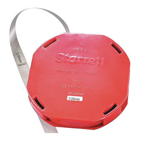 Starrett Thickness Gage 06Mm 666M-6