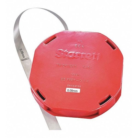 Starrett Thickness Gage 08Mm 666M-8