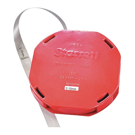 Starrett Thickness Gage 10Mm 666M-10