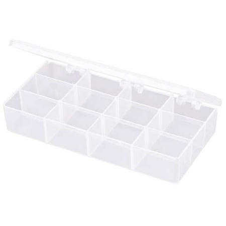 Flambeau Compartment Box with 12 compartments, Plastic, 1 3/8 in H x 3-3/16 in W T219