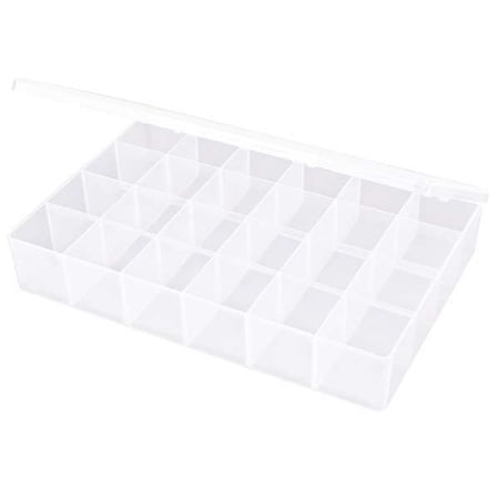 Flambeau Compartment Box with 24 compartments, Plastic, 2 5/16 in H x 8-1/2 in W T824